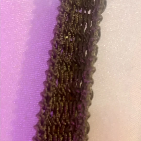 Vintage Crocheted Sequin Hobo/Crossbody Bag - Picture 9 of 9